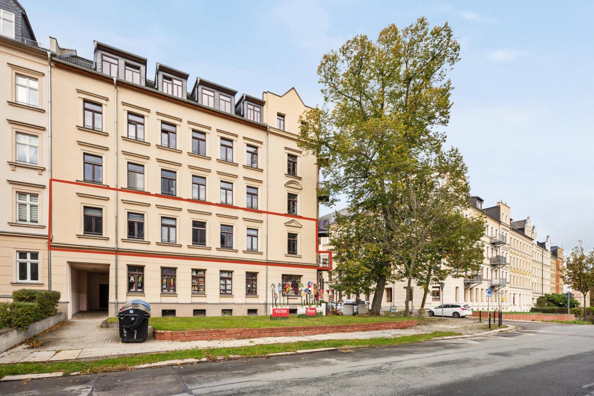 Edler Wohnraum Schlossteich-Suite 3 Sz Mit Zwei Balkonen, Kaffeevollautomat, Kamin, Klima, Lift & Zwei Parkplaetzen Chemnitz Zewnętrze zdjęcie