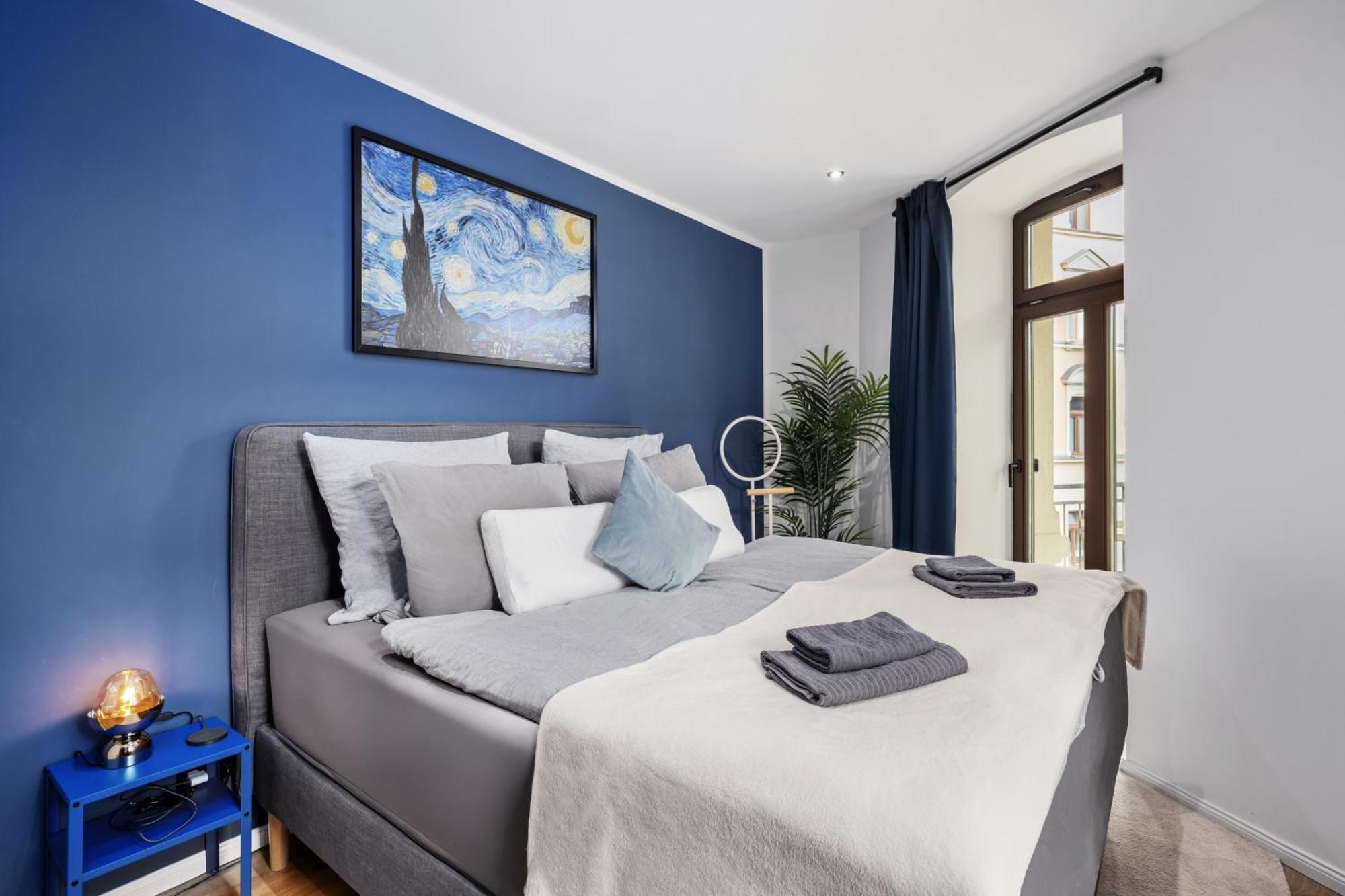 Edler Wohnraum Schlossteich-Suite 3 Sz Mit Zwei Balkonen, Kaffeevollautomat, Kamin, Klima, Lift & Zwei Parkplaetzen Chemnitz Zewnętrze zdjęcie